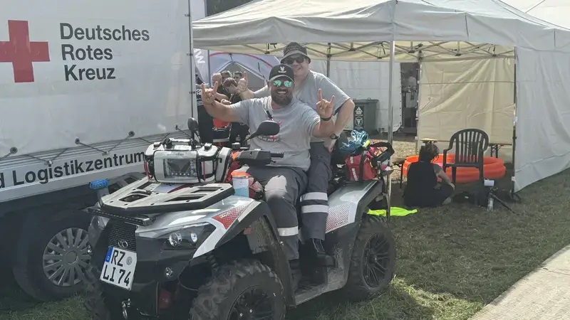 WEINMANN Geräte spielen seit 2023 eine entscheidende Rolle bei der Ausstattung der Rettungskräfte auf dem Festival-Gelände. (Bild: WEINMANN)