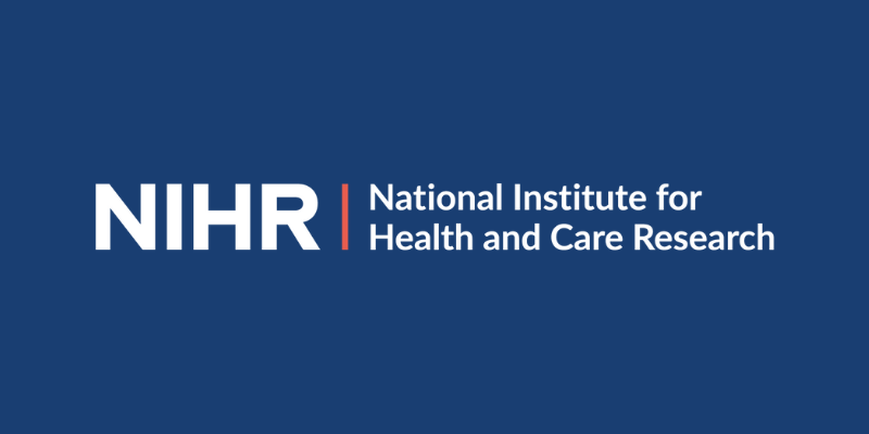 The NIHR is the UK’s largest public funder of health and care research. (Image: NIHR)